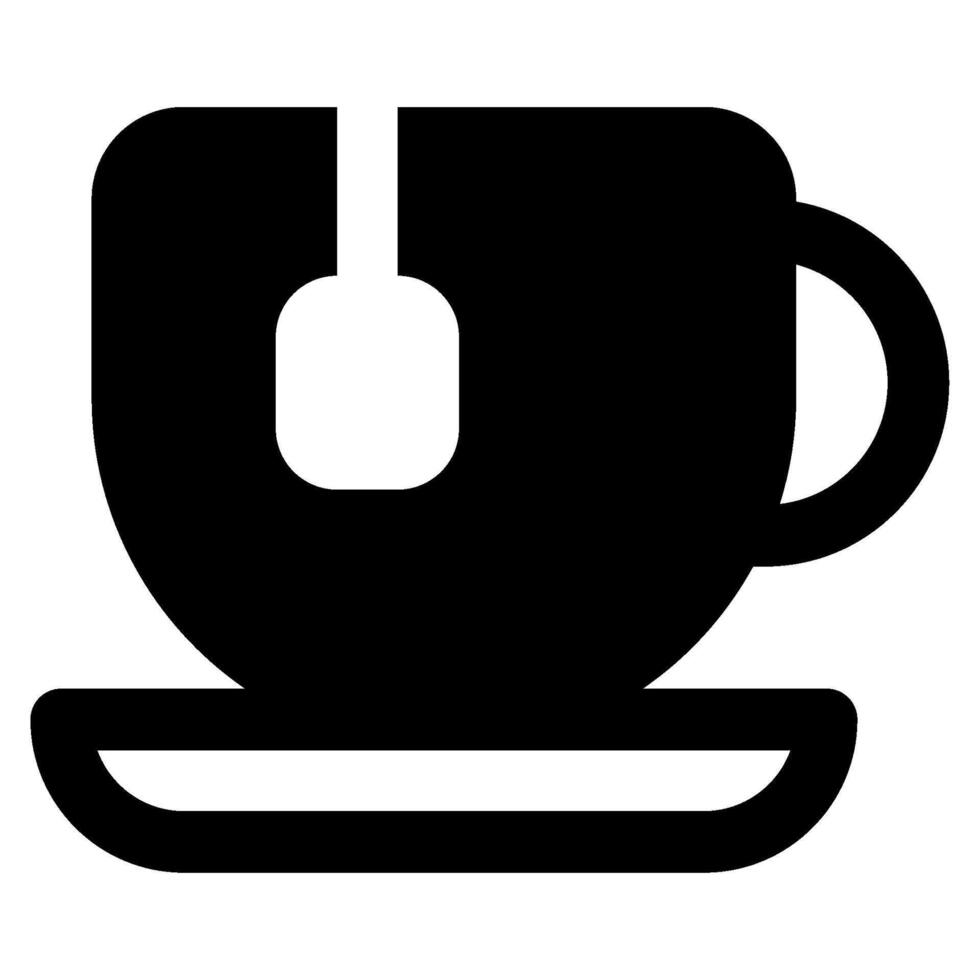 Tea Icon Food and Beverages for Web, app, uiux, infographic, etc vector