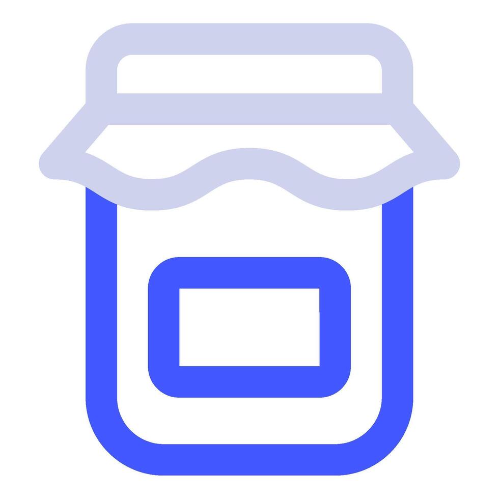 Jam Icon Food and Beverages for Web, app, uiux, infographic, etc vector