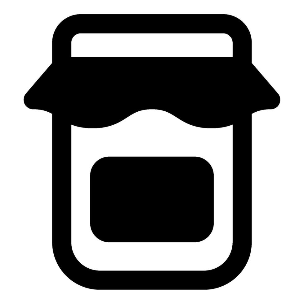 Jam Icon Food and Beverages for Web, app, uiux, infographic, etc vector