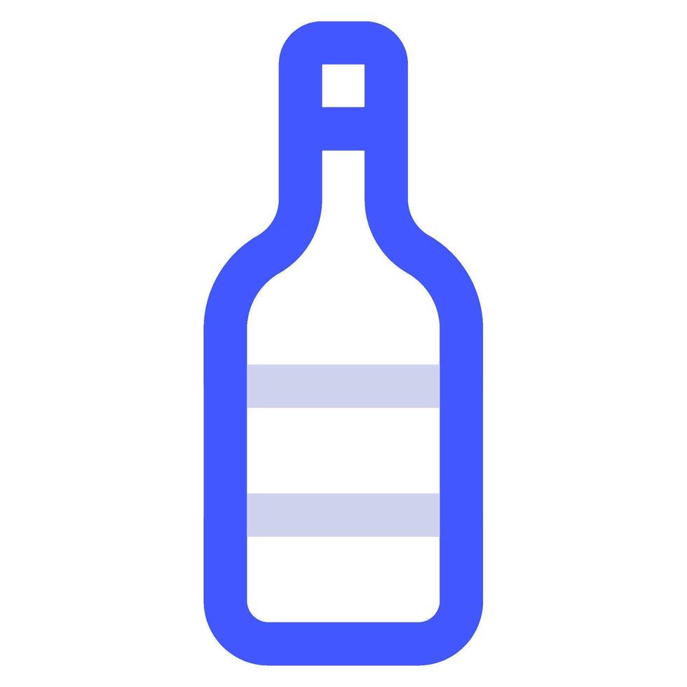 vino icono comida y bebidas para web, aplicación, uiux, infografía, etc vector