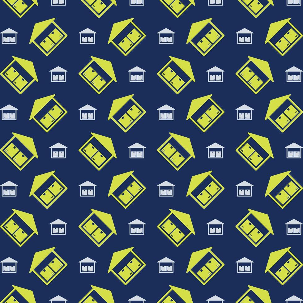 Storage icon repeating green trendy pattern colorful vector illustration background