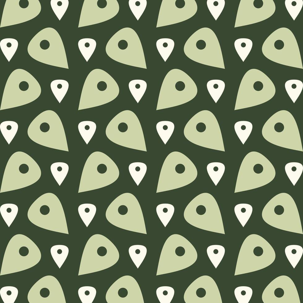 Placeholder icon repeating trendy pattern beautiful green vector illustration background