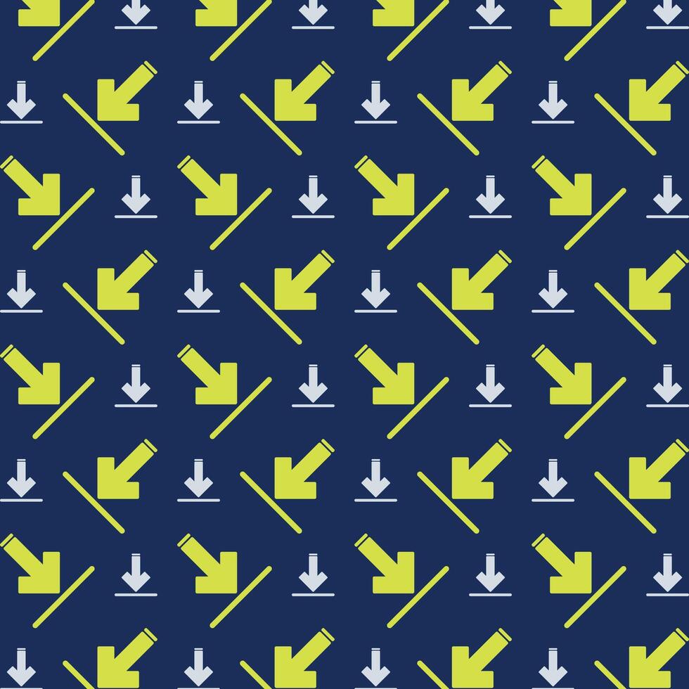 Download icon repeating green trendy pattern colorful vector illustration background