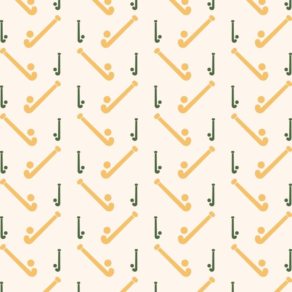 Hockey icon repeating trendy pattern colorful vector illustration wallpaper background