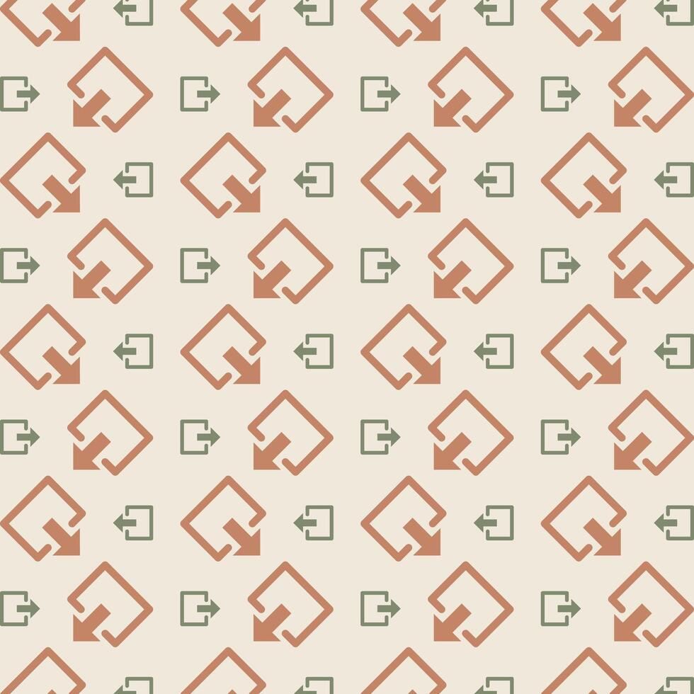 Logout icon repeating trendy pattern beautiful vector gift wrapping background