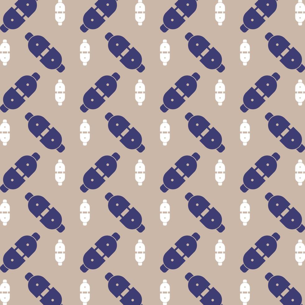 Plug Connector repeating trendy pattern beautiful grey background vector illustration