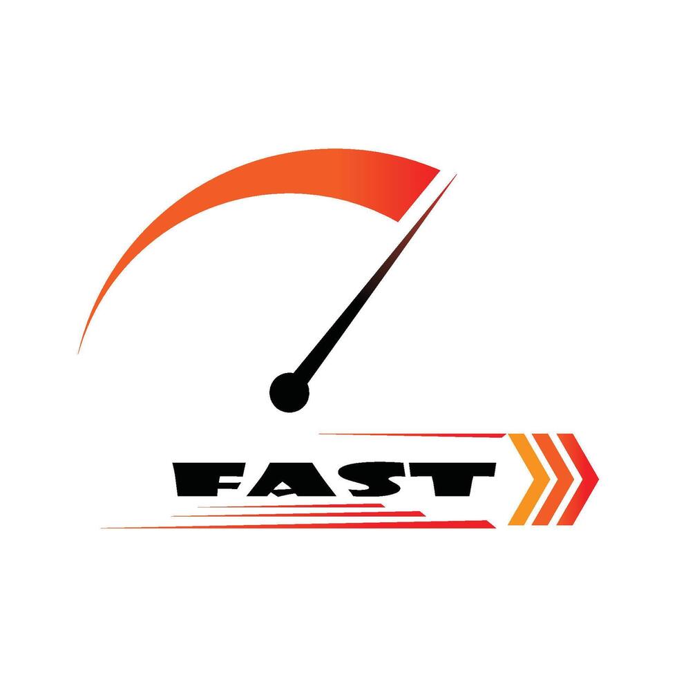 Faster Logo Template vector icon