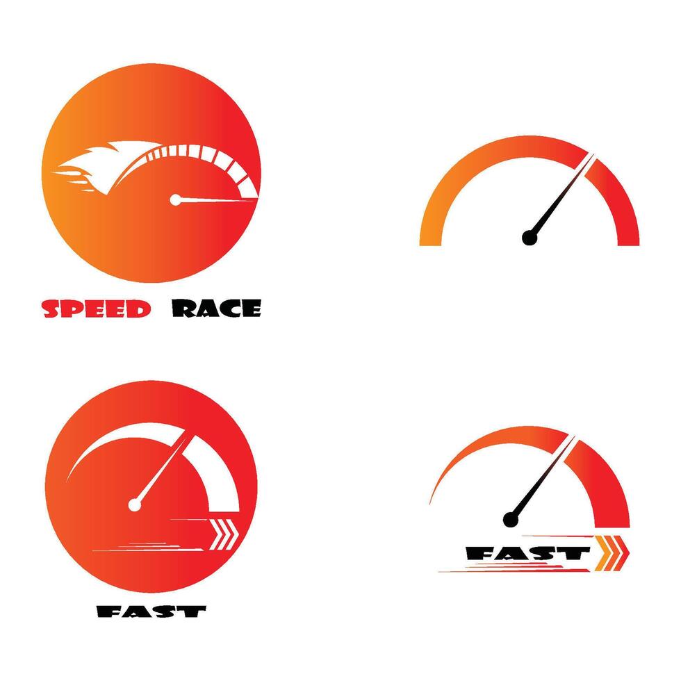 Faster Logo Template vector icon