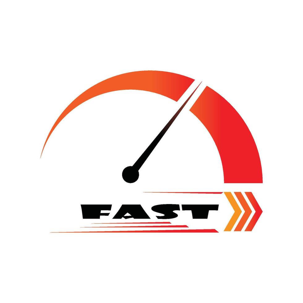 Faster Logo Template vector icon