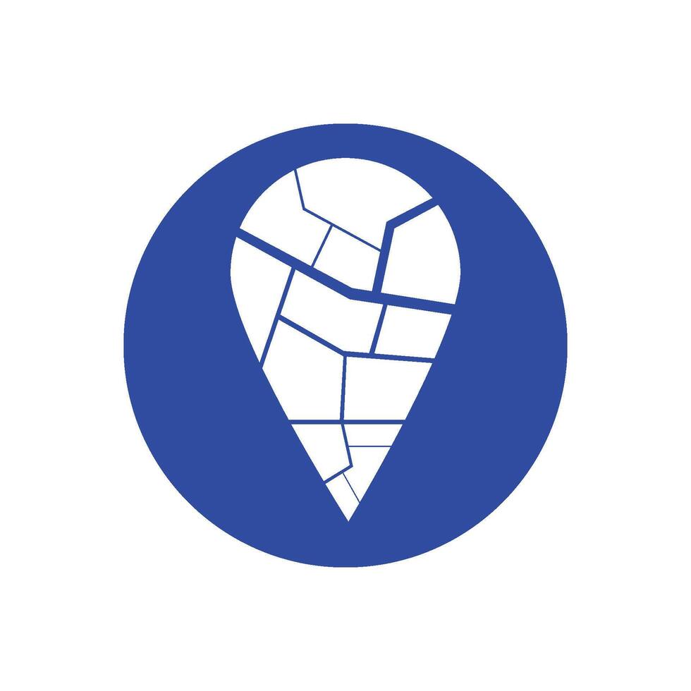 Location point Logo icon vector