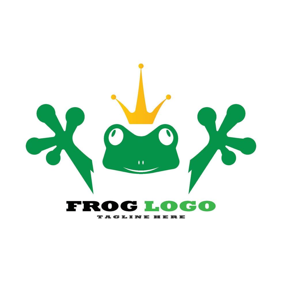 Frog Logo Template vector