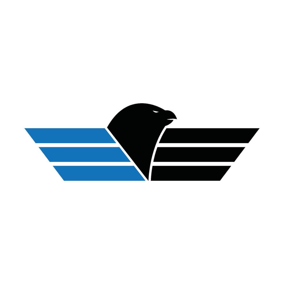 Falcon Wing Logo Template vector icon design