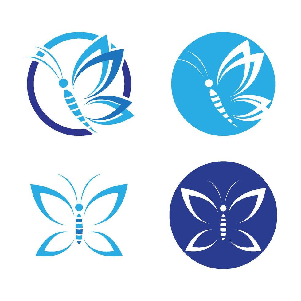 Butterfly Logo Template vector