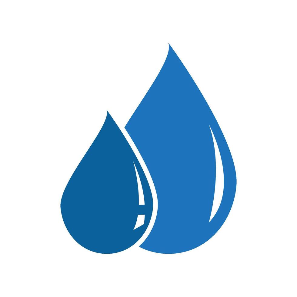 vector de plantilla de logotipo de gota de agua