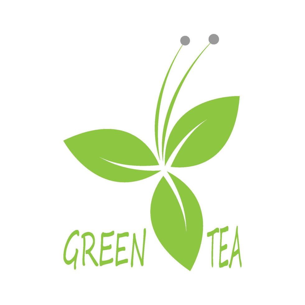 tea vector icon logo