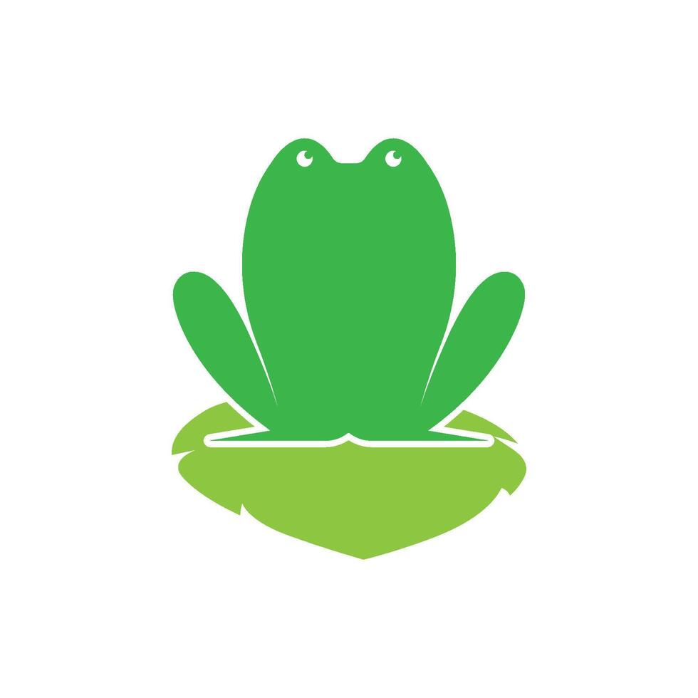 Frog Logo Template vector