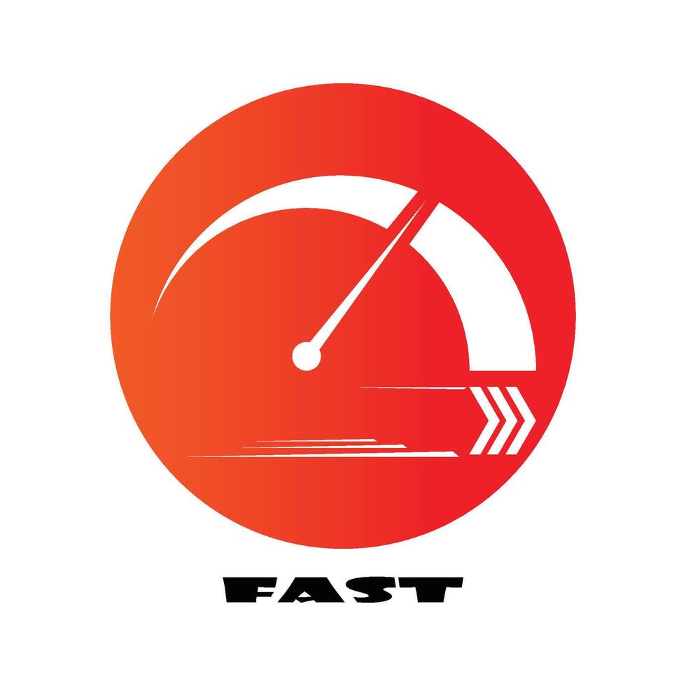 Faster Logo Template vector icon