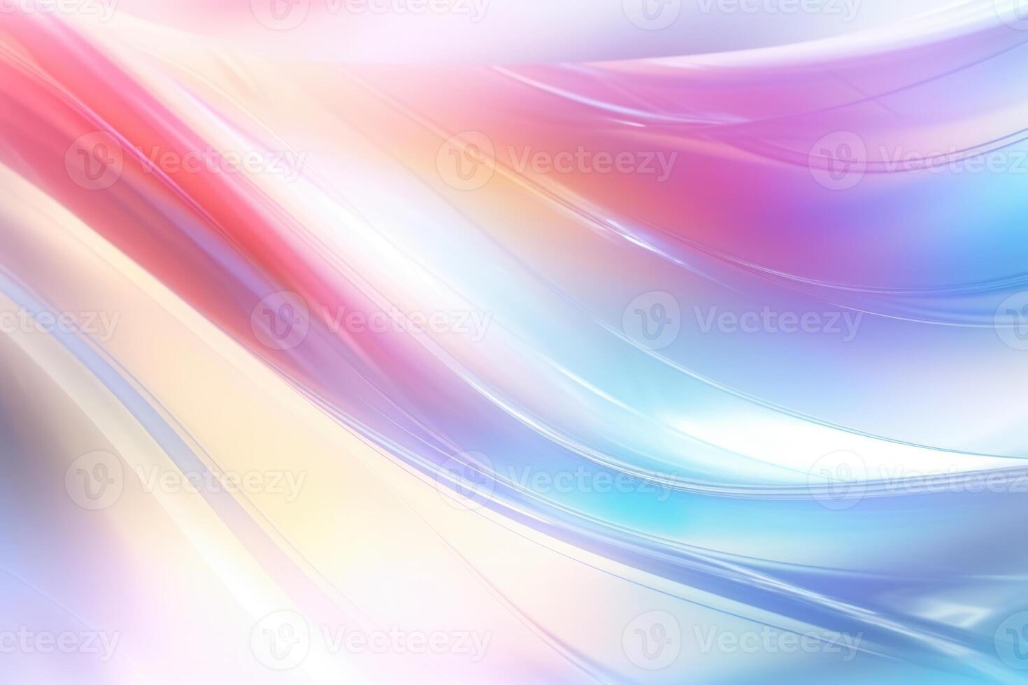 AI generated Blurred rainbow light refraction texture overlay effect photo