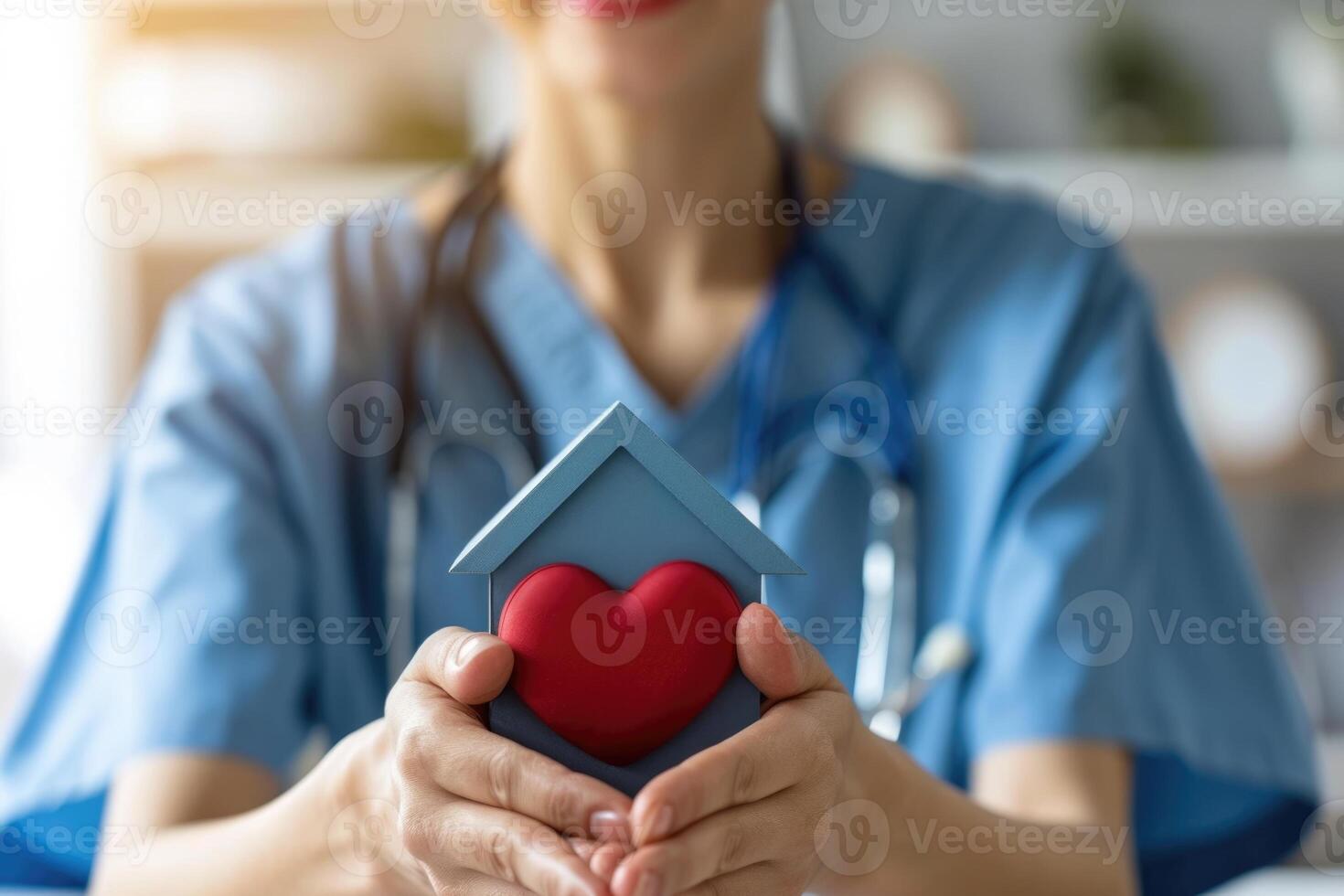 AI generated international nurses day   home concept photo