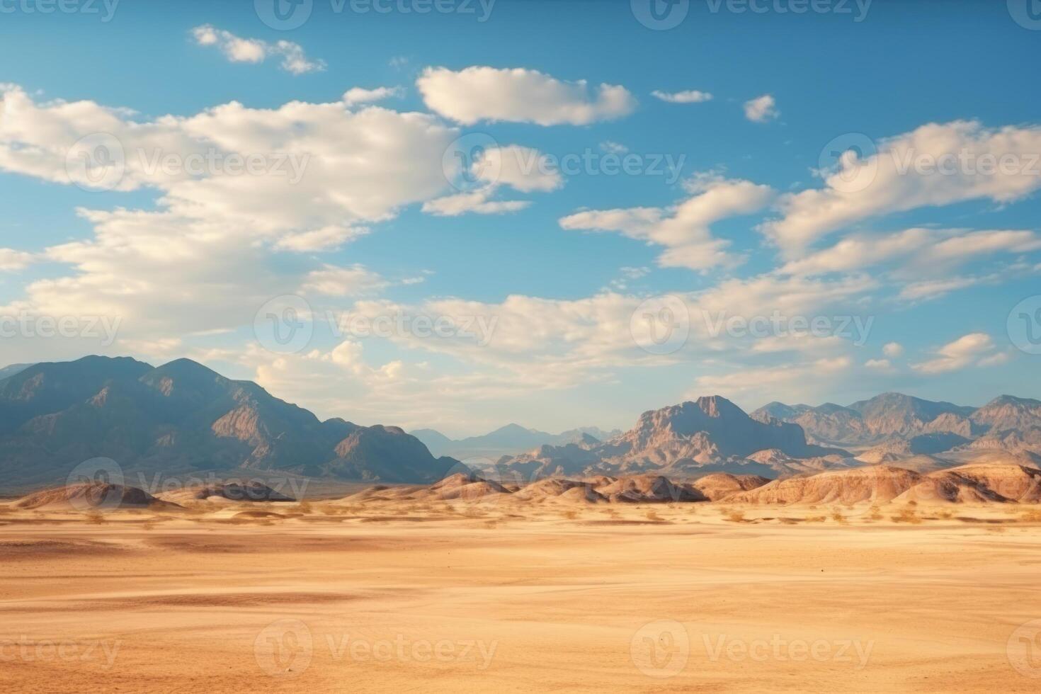 AI generated Desert Landscape of Death Valley National Park Nevada USA Panorama photo