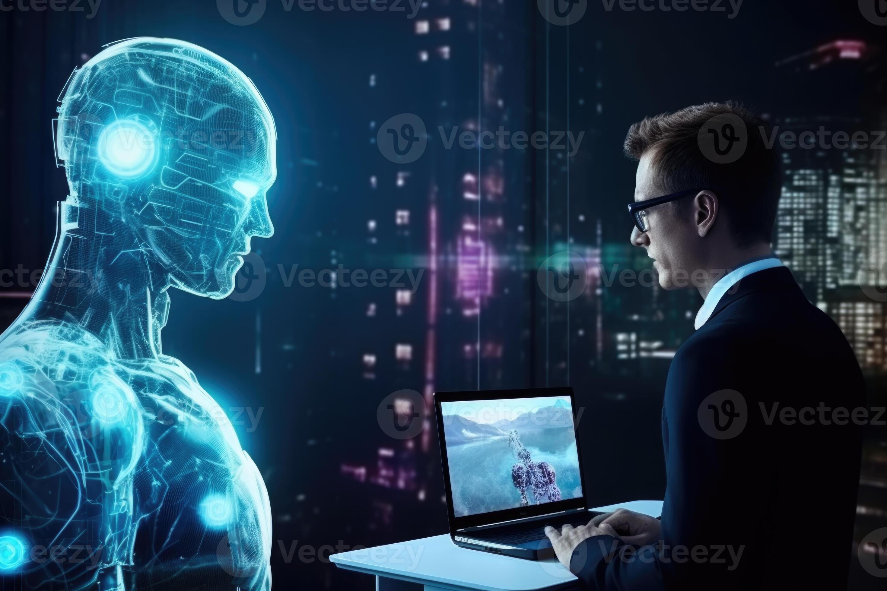 AI generated ChatGPT AIPowered Chatbot for Futuristic Interactions