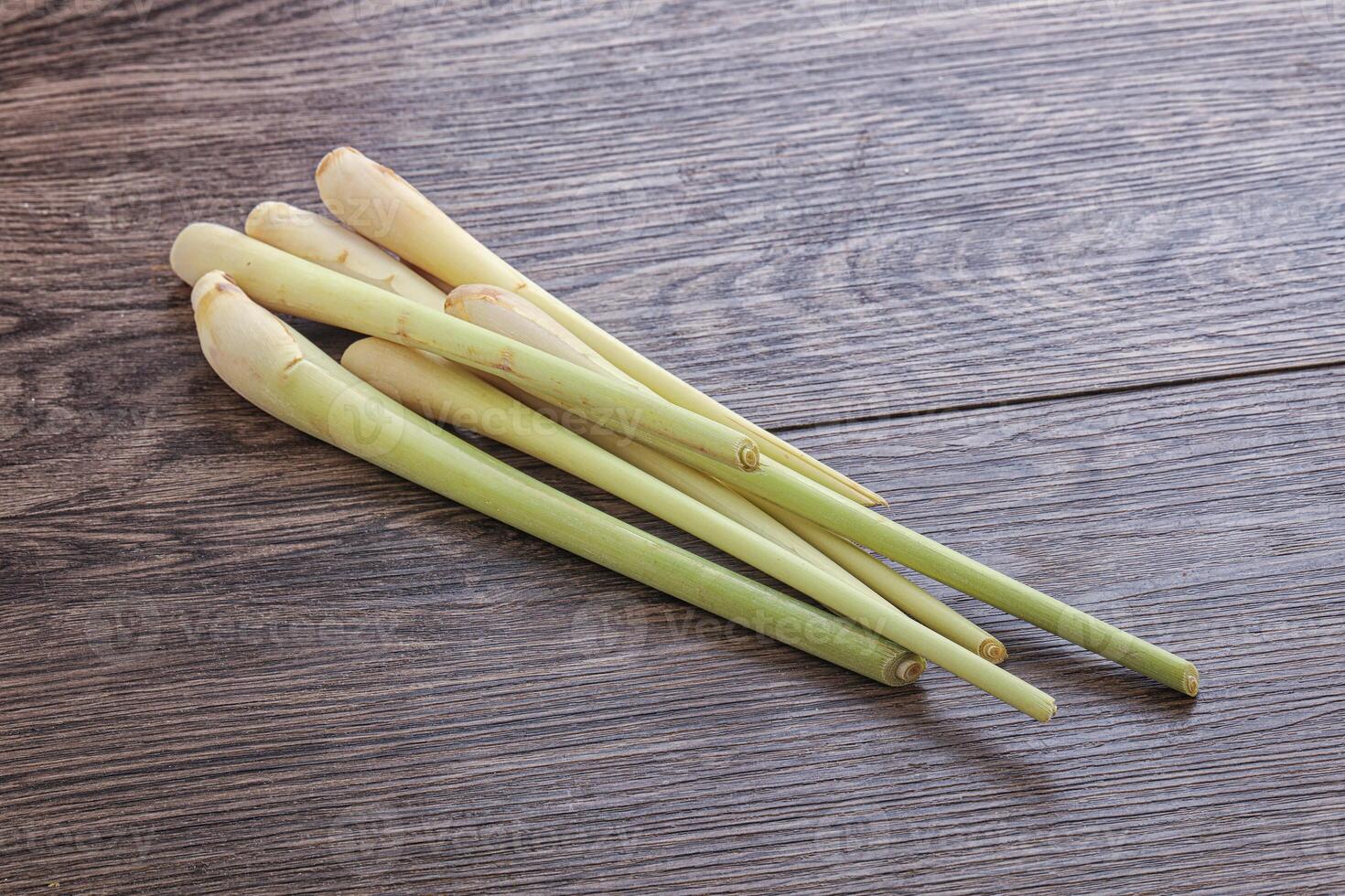 Raw lemongrass stem aroma for cooking photo