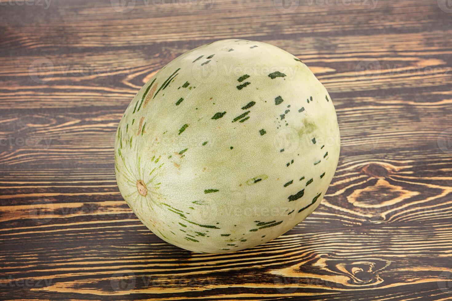 Ripe sweet juicy Dalmatin melon photo
