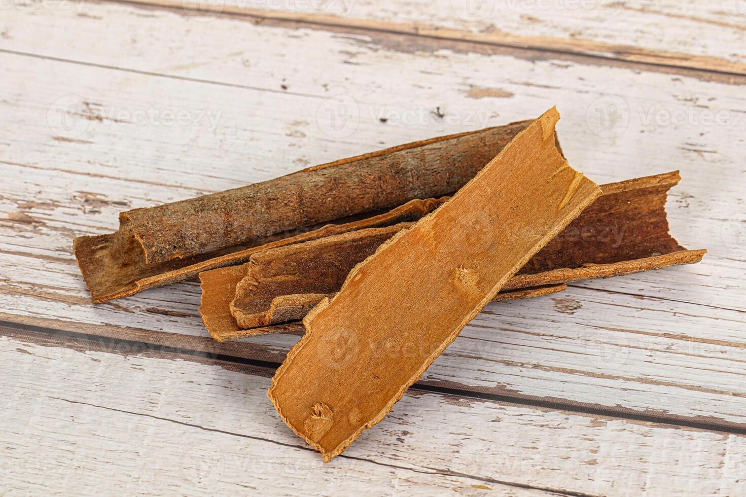 Natural wild organic cinnamon aroma photo