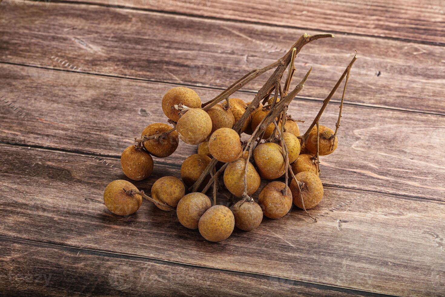 Ripe sweet tropical Longan fruit photo