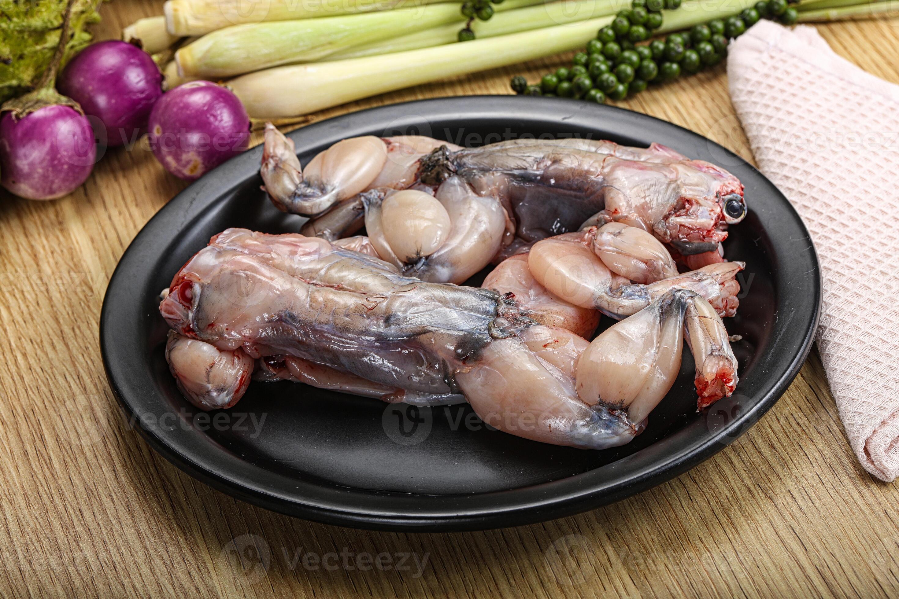 Delicous fresh raw uncooked frog 37987370 Stock Photo at Vecteezy