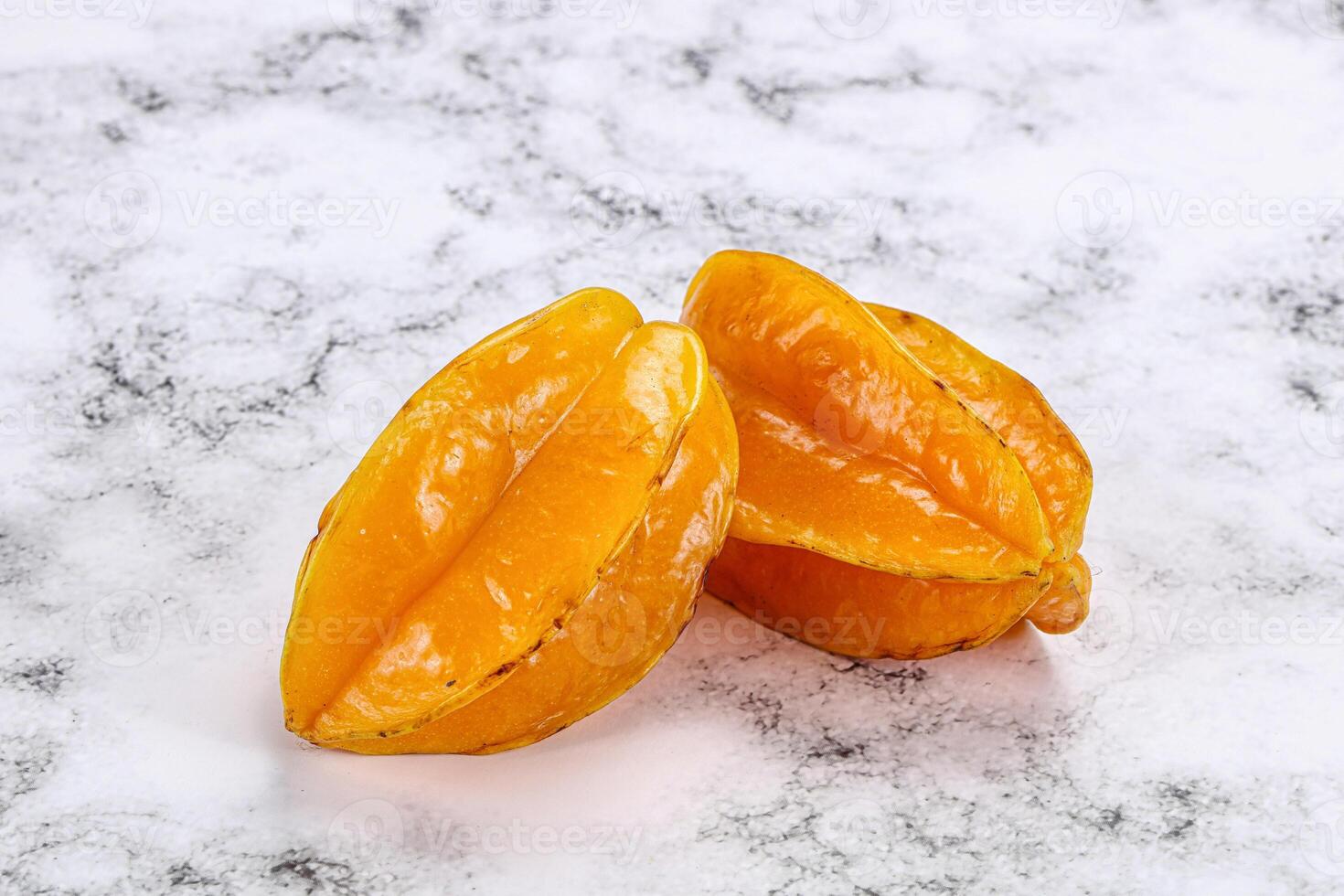 Tropical sweet delicous fruit - carambola photo