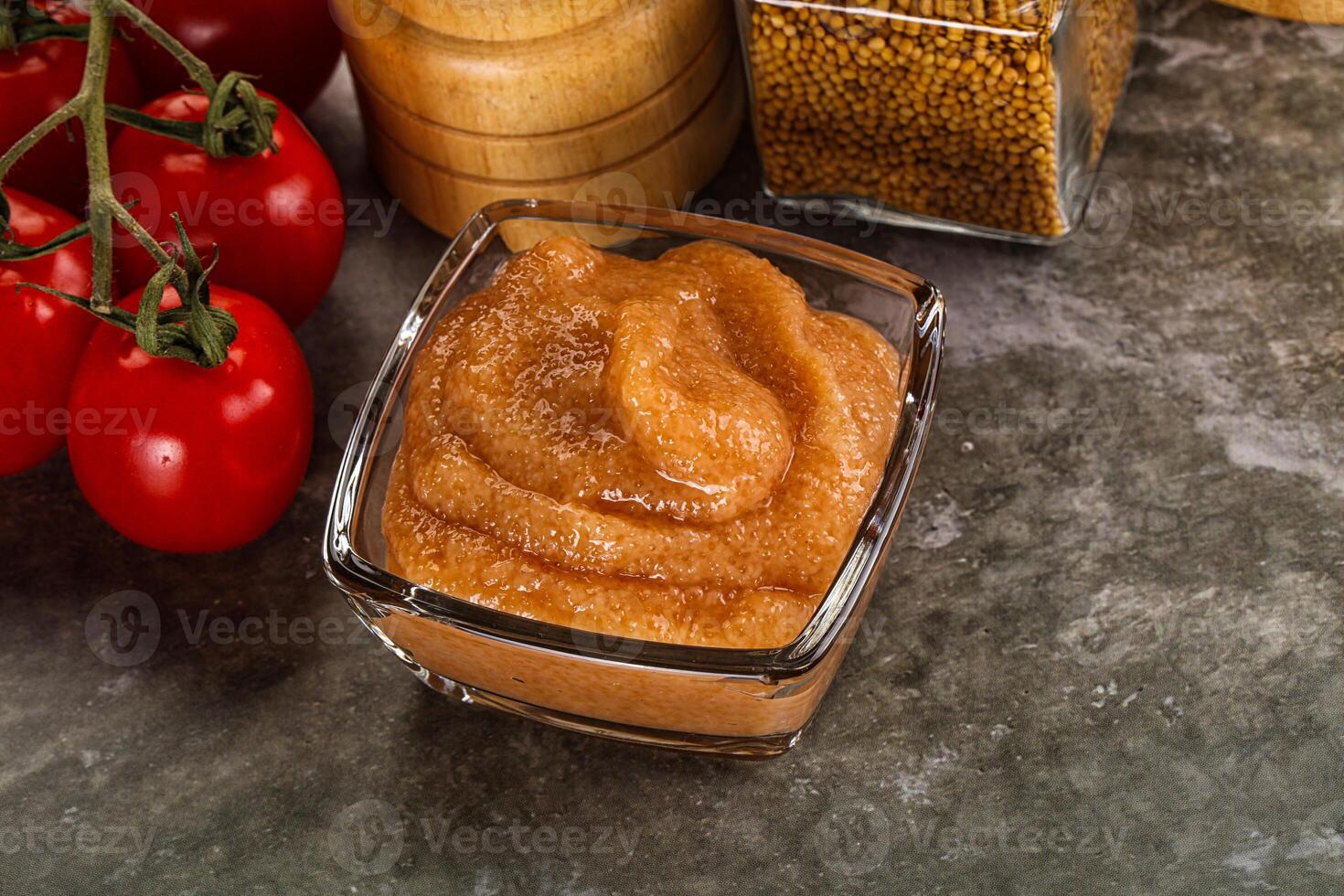 Cod fish roe snack in the bowl photo