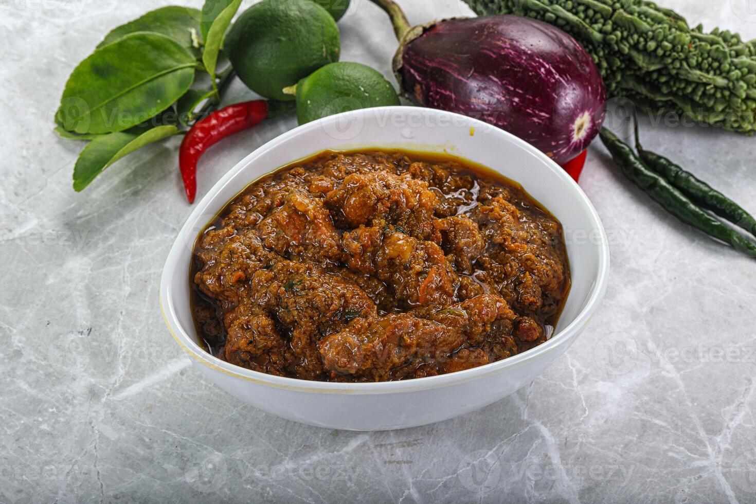 Indian vegetarian cuisine - malay kofta photo