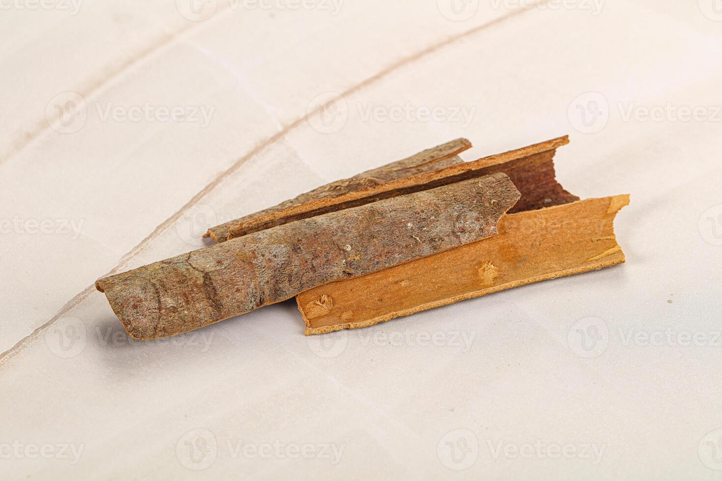 Natural wild organic cinnamon aroma photo