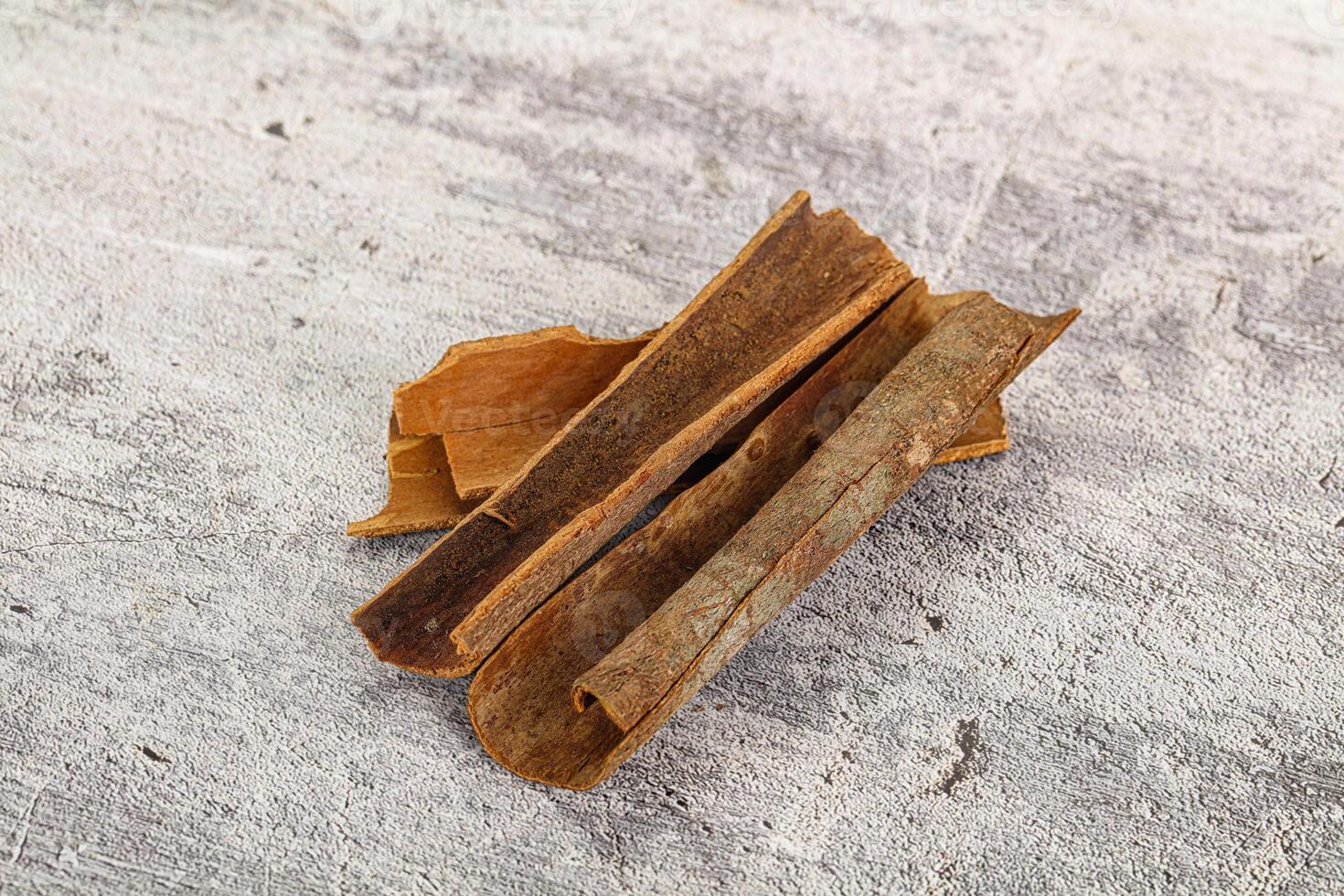 Natural wild organic cinnamon aroma photo