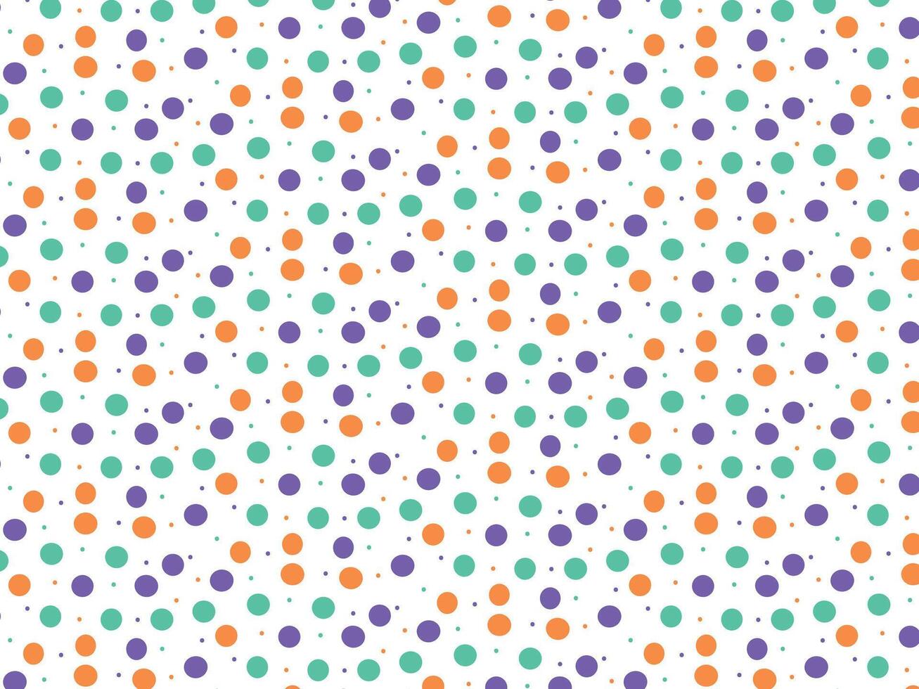 Abstract multicolored playful circle background pattern vector