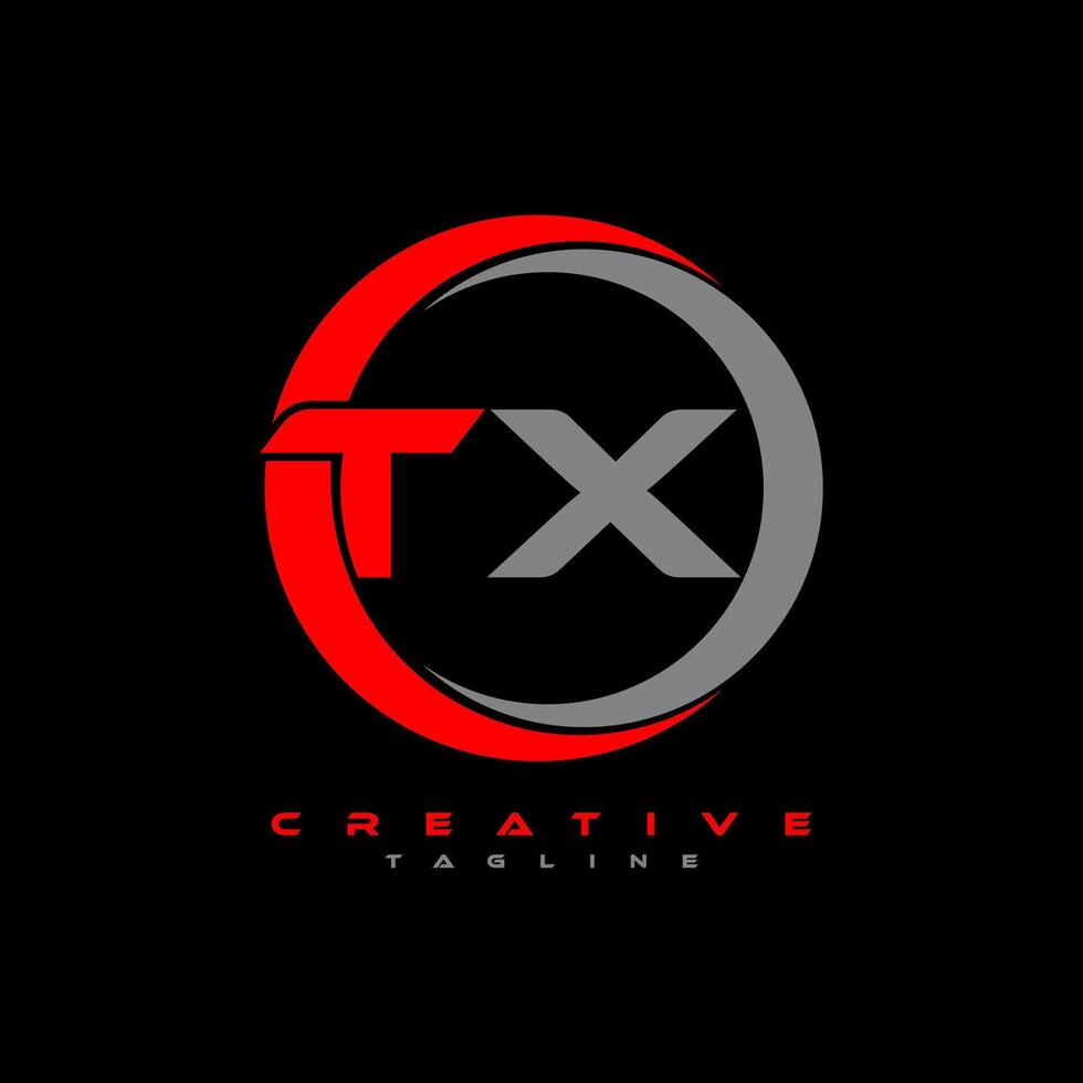 tx letra logo diseño en negro antecedentes. tx creativo iniciales letra logo concepto. tx letra diseño. Pro vector