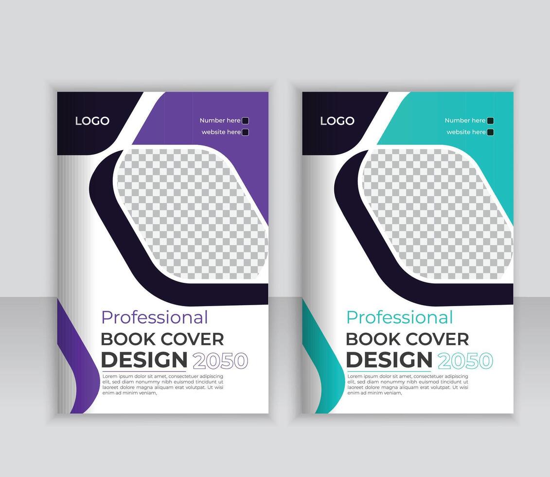 vector negocio minimalista empresa libro cubrir diseño o anual informe.