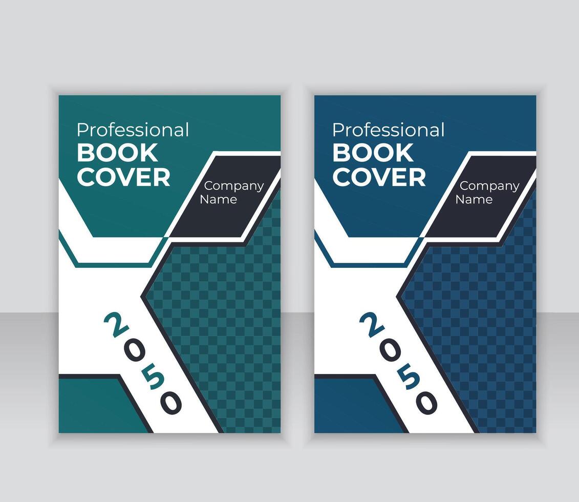 Background Business Book Cover Design Template Pro Vector. vector