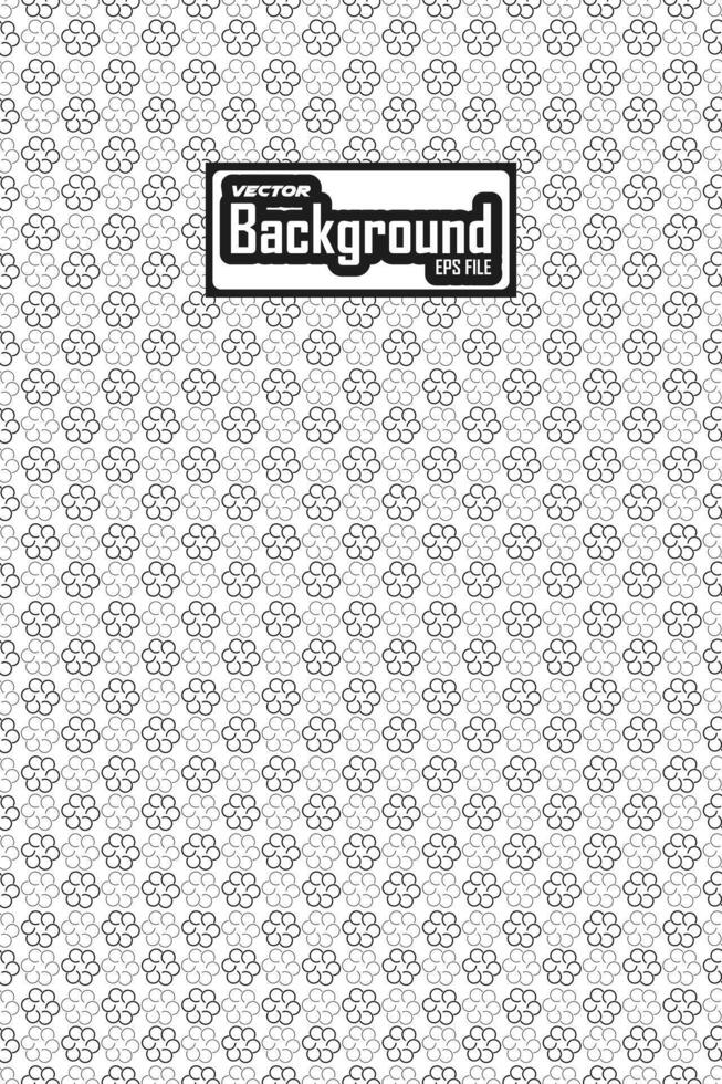 Vector black and white seamless abstract pattern background greyscale ornamental graphic design