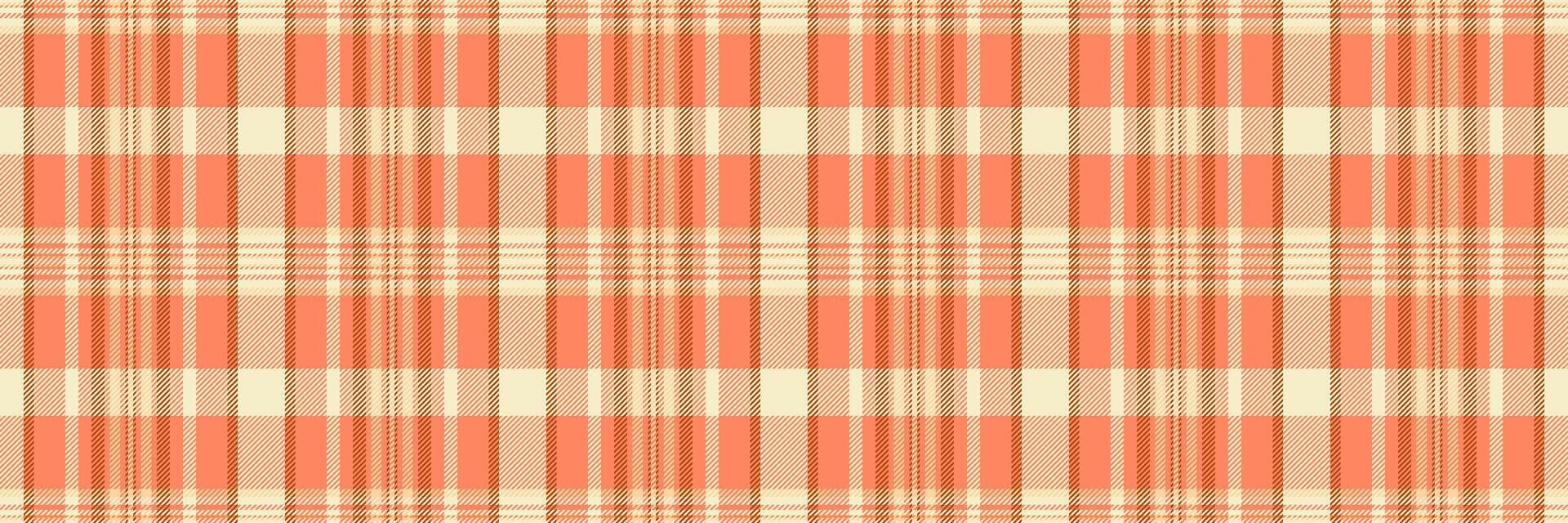 Display textile pattern seamless, choice texture plaid background. Bathroom fabric tartan check vector in red and light colors.