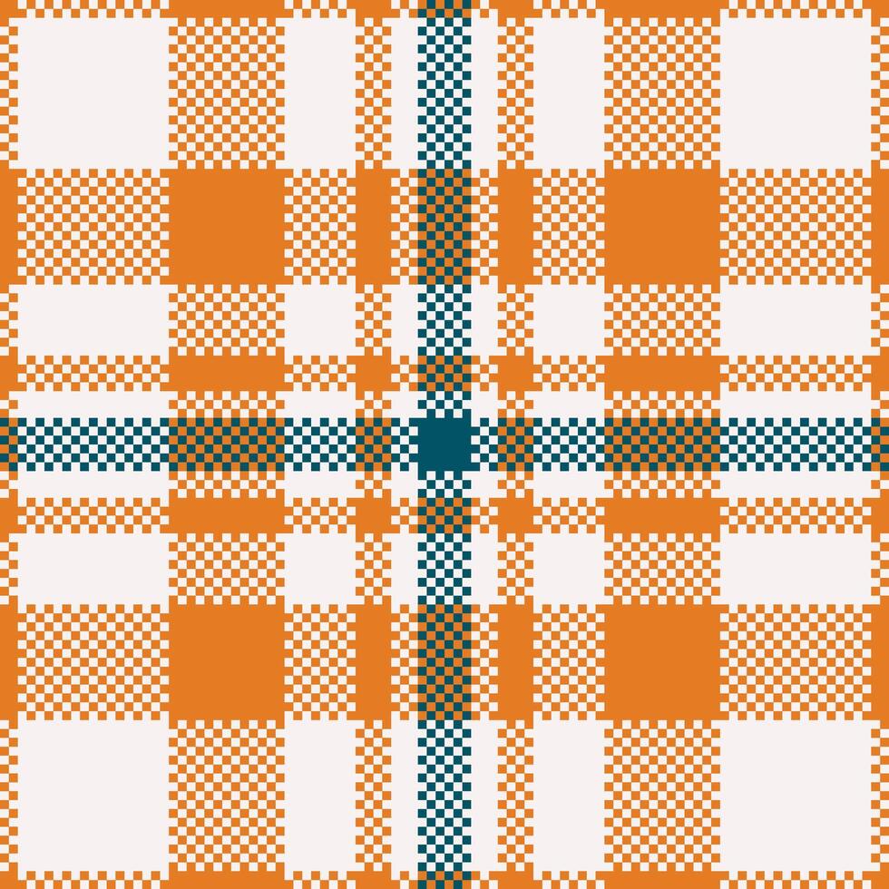 Textile design of textured plaid. Checkered fabric pattern swatch for shirt, dress, suit, wrapping paper print, invitation and gift card. vector