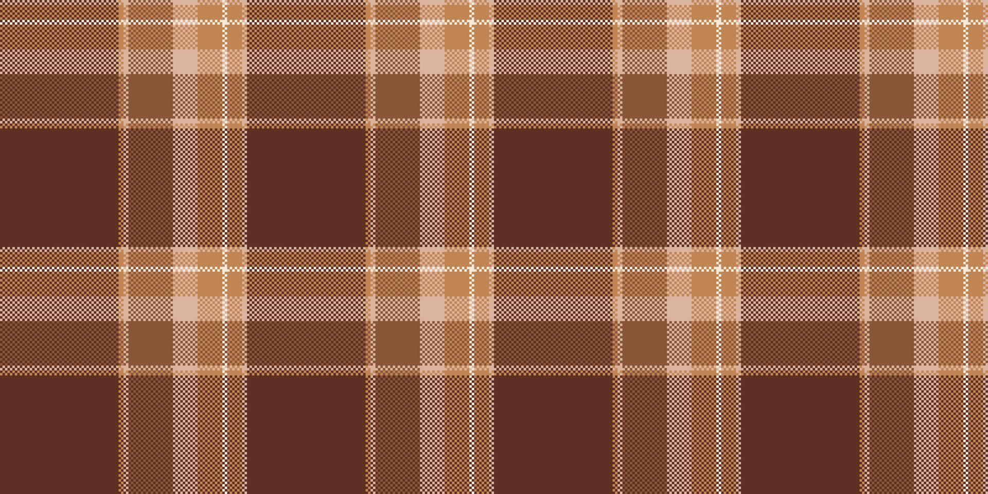 Panjabi texture seamless background, decorative tartan vector fabric. Household plaid pattern textile check in orange and red colors.