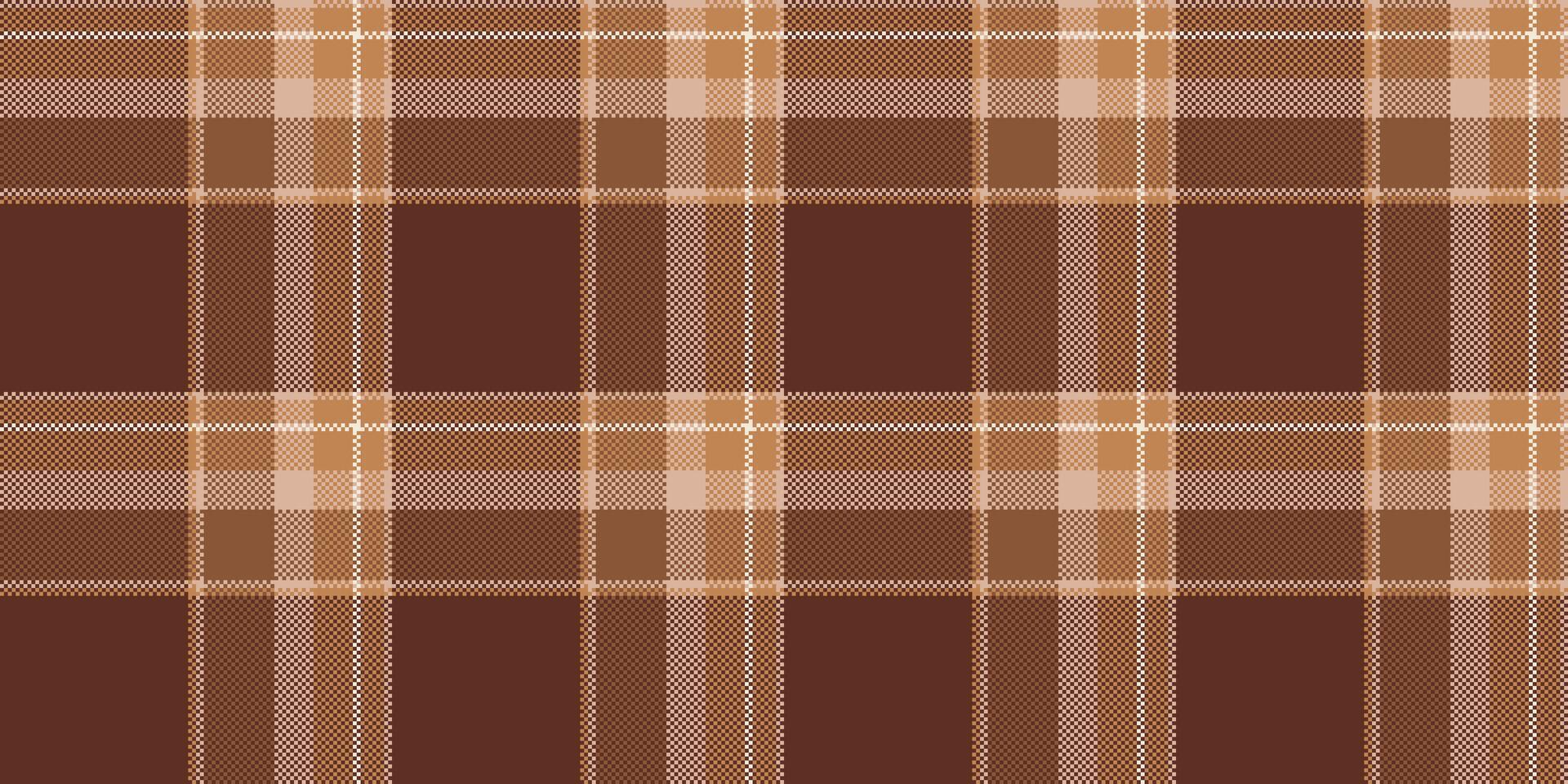 Panjabi texture seamless background, decorative tartan vector fabric. Household plaid pattern textile check in orange and red colors.