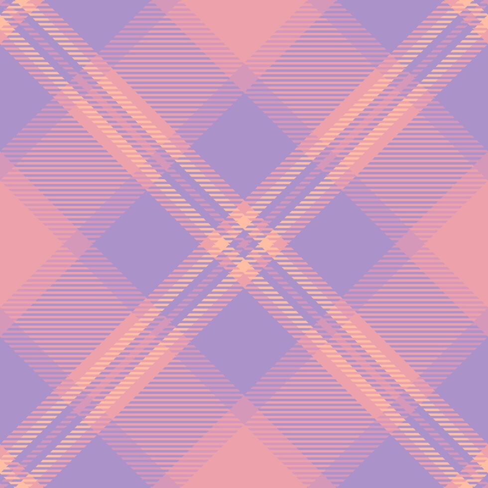 Fabric background textile of tartan check texture with a pattern plaid seamless vector. vector