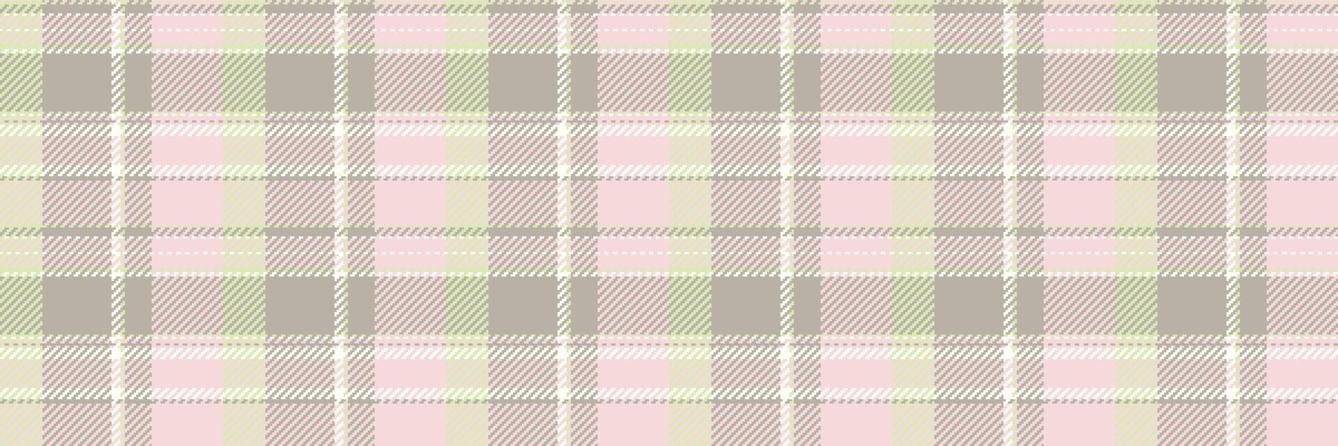 Professional vector background textile, covering seamless pattern tartan. Vichy plaid check fabric texture in light and pastel colors.