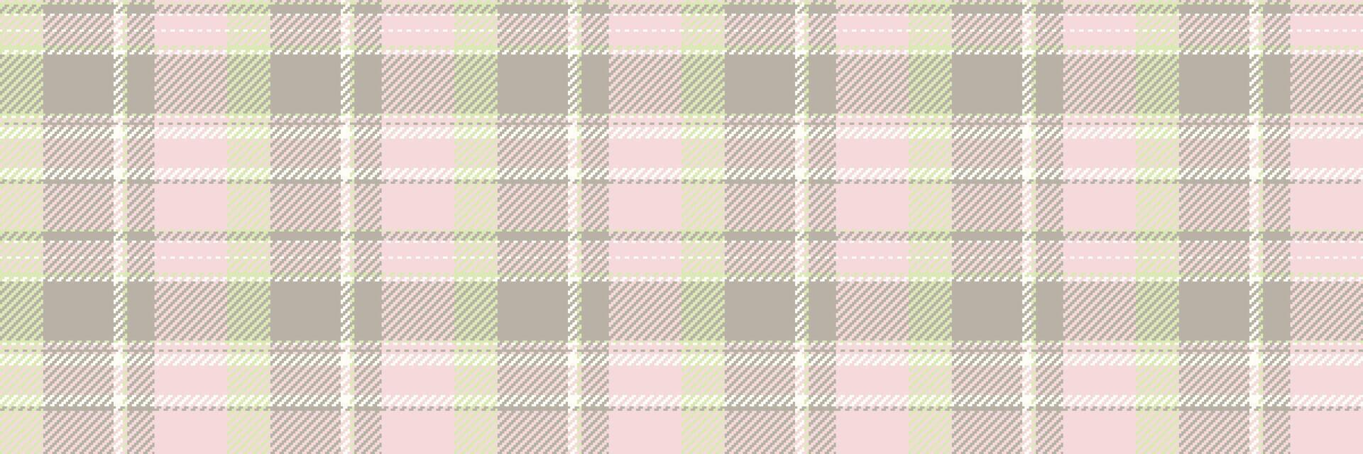 Professional vector background textile, covering seamless pattern tartan. Vichy plaid check fabric texture in light and pastel colors.