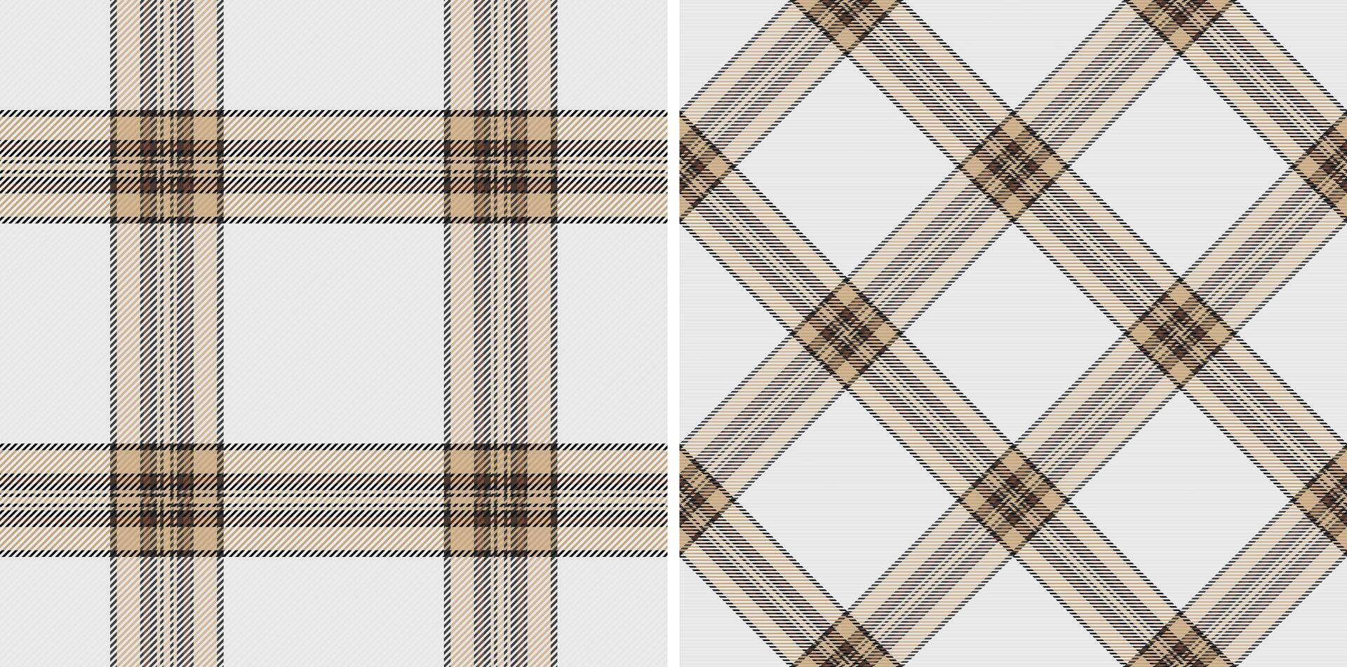 Check texture tartan of pattern background textile with a vector plaid seamless fabric.