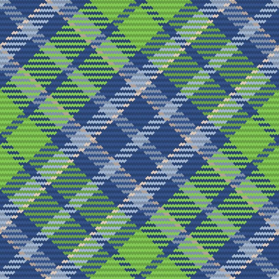 Seamless pattern of scottish tartan plaid. Repeatable background with check fabric texture. Vector backdrop striped textile print.