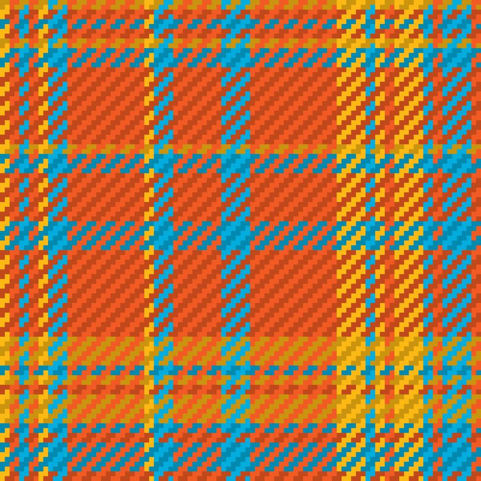 Seamless pattern of scottish tartan plaid. Repeatable background with check fabric texture. Vector backdrop striped textile print.